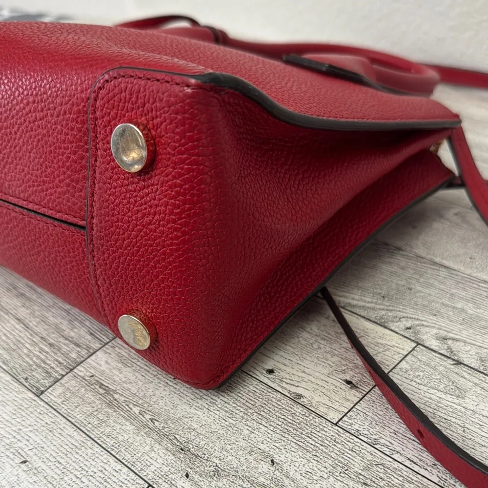 Michael Kors Red Mercer Satchel